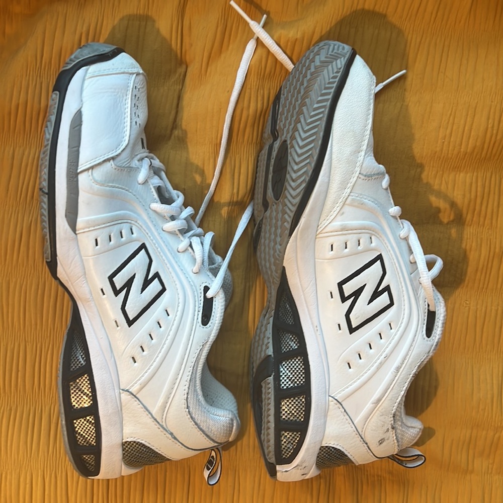 🛍️New Balance⚡️803 white leather sneakers Men’s US 11.5D - Picture 4 of 7